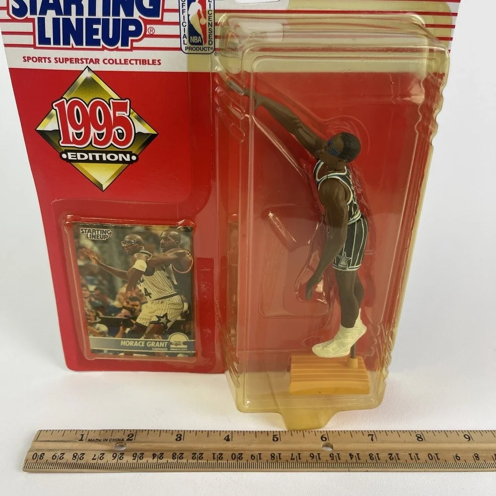 Starting Lineup 1995 Kenner NBA Orlando Magic Horace Grant Basketball Card